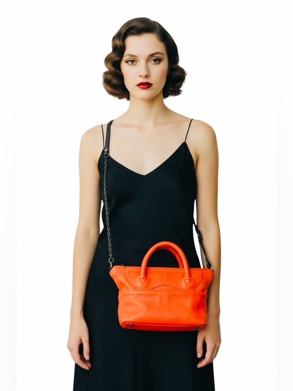 JAS M.B. Mini Wings Traveler Leather Bag.
